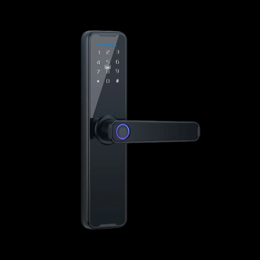 مقبض باب داخلي ذكي K7 مع بصمة تويا