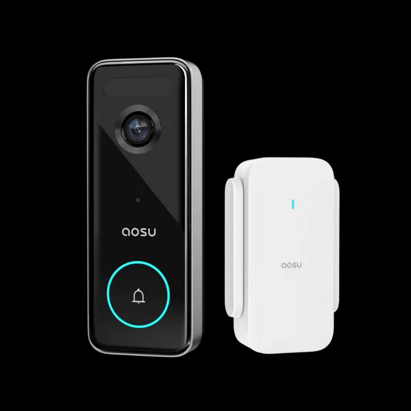 انتركم ذكي بكاميرا AOSU بدقة 5 ميجابكسل مع رادار