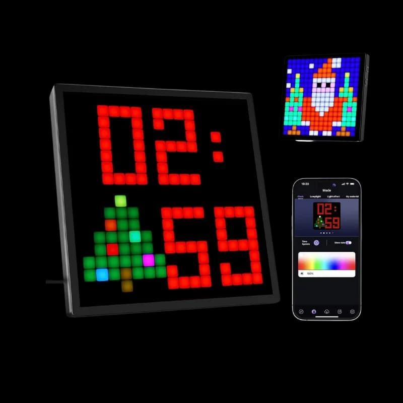 شاشه بكسل سكرين 16*16 سم سمارت تحكم بالصور من تلفون