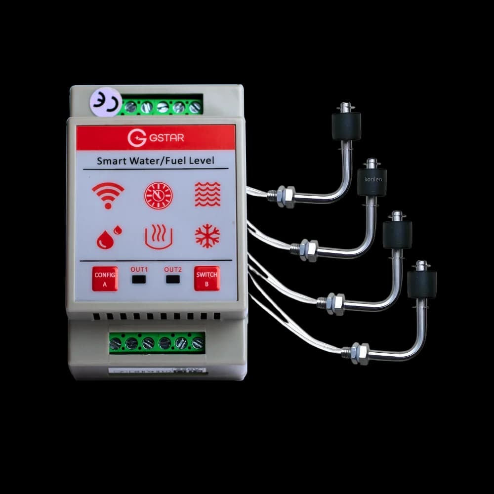 مقياس مستوى السوائل والزيوت بخمس درجات