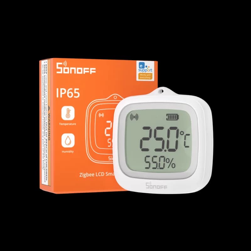 حساس حراره ورطوبه سونوف SNZB-02WD منضدي وتعليق او جداري