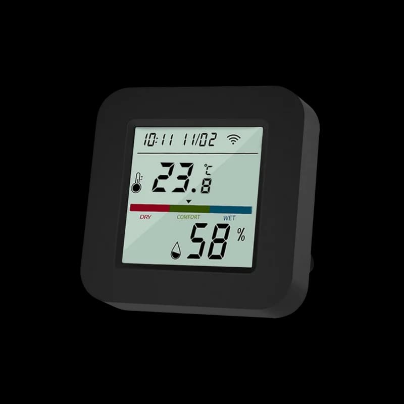 مستقبل إشارة IR منضدي مع حساس حرارة ورطوبة