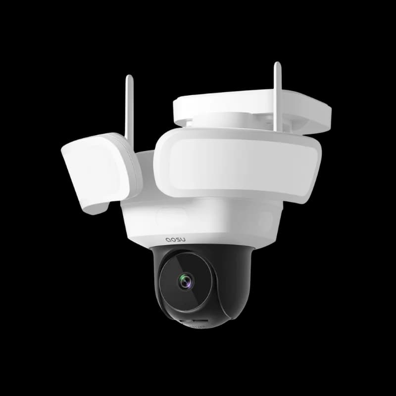 كاميرا AOSU ذكية Floodlight Pro مع إنارة بيضاء