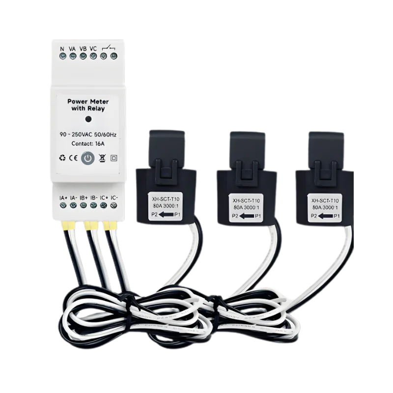 جوزه رلي سمارت تويا 3 فيز مع 3 حلقه CT قراءه احمال