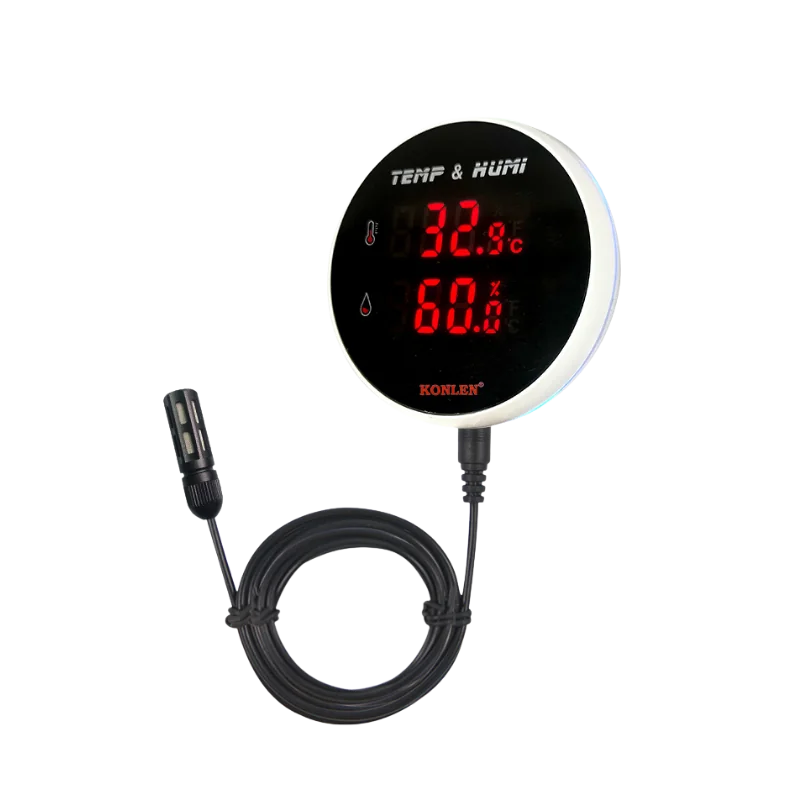 حساس حرارة ورطوبة مع سلك 3 متر
