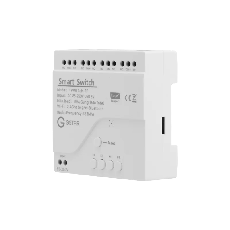 سويج ذكي 4 مخارج Dry Contact