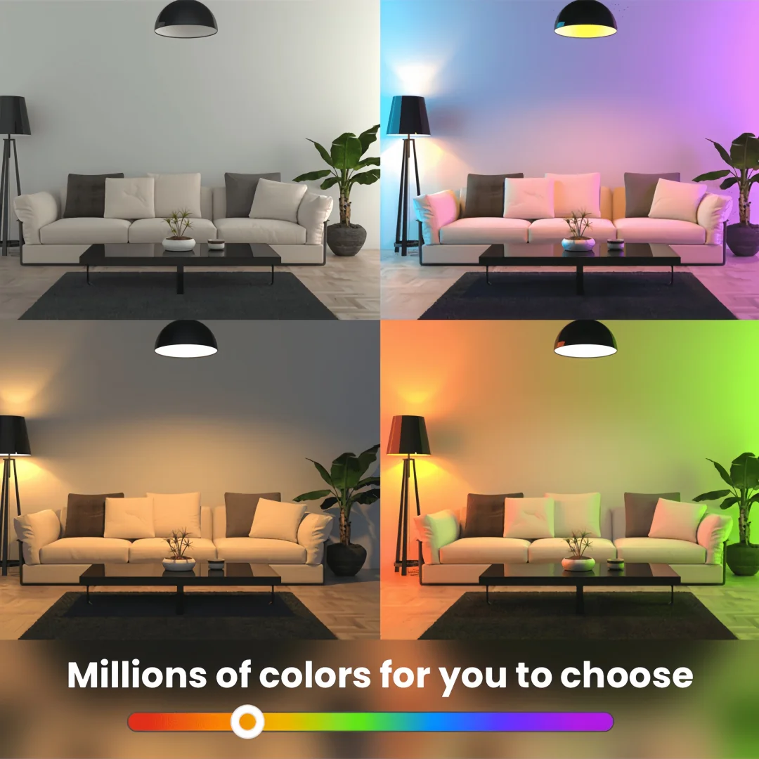 مصباح rgbcct سمارت 9 واط tuya بلوتوث - image 2