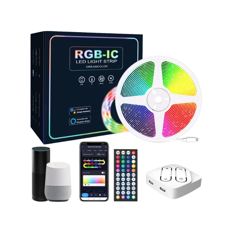 نشره RGBIC طلقه سمارت تويا 10 متر (معزوله IP65 ) 30 لد/م