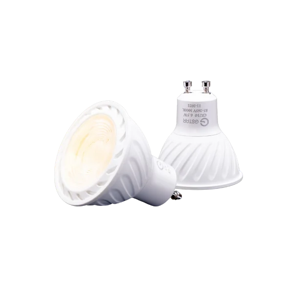 لمبه كاس 7 واط جي ستار ( ستارتر )GU10  شمسي ( كفر شفاف )