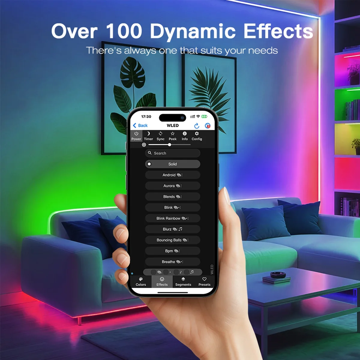 كونترول ESP32 سمارت WLED لمختلف نشرات RGBIC+SPI مع منفذ ايثرنت - 5