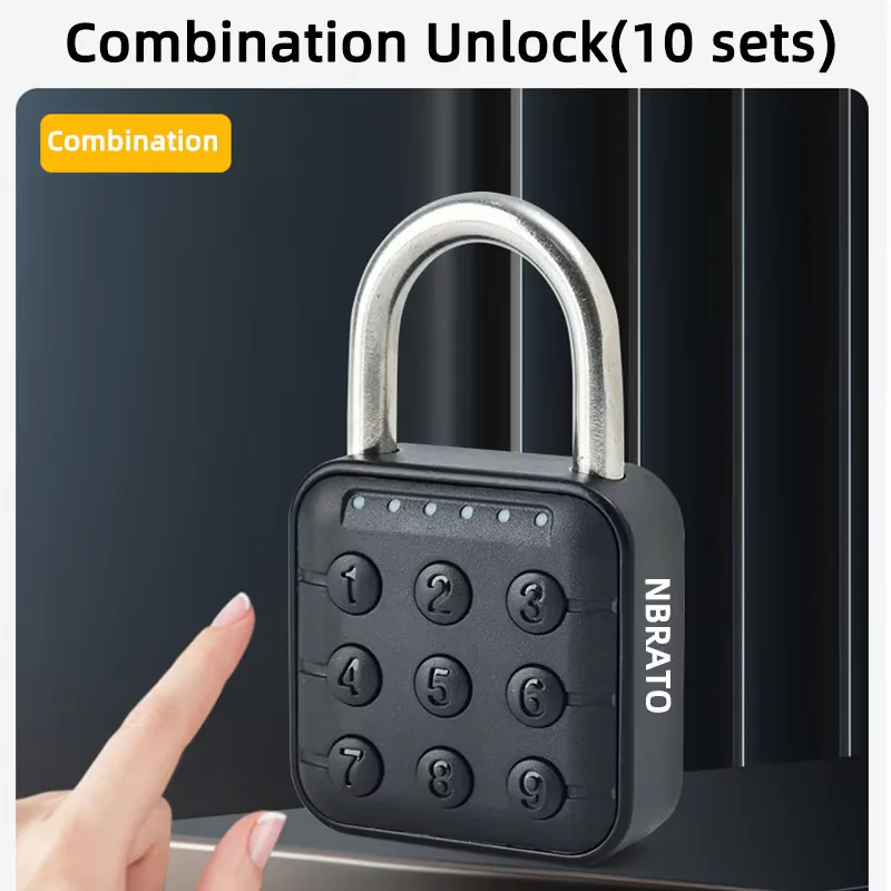 قفل باب سمارت صغير تويا بصمه padlock - 14