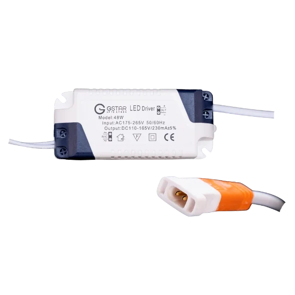 درايفر سلم 48-36 واط 108-168 فولت فيشه ((نثيه بيضويه))