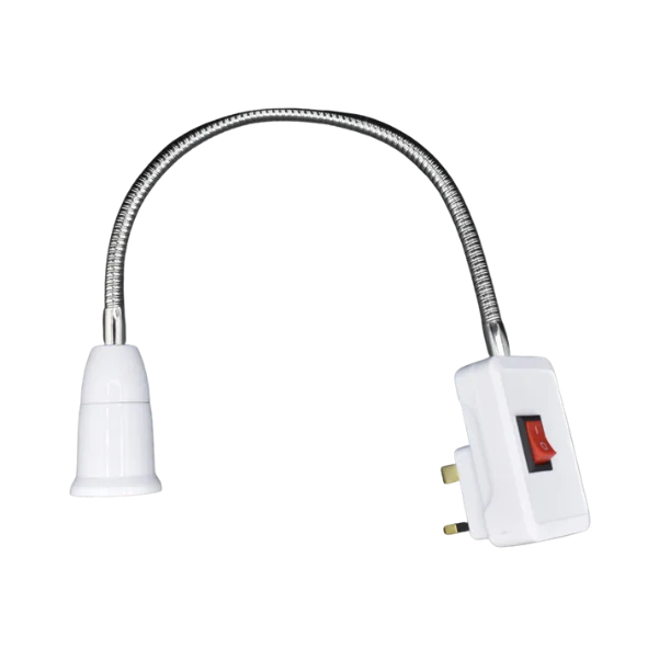 تطواله برغي  E27 ماشه 13 امبير 30 سم