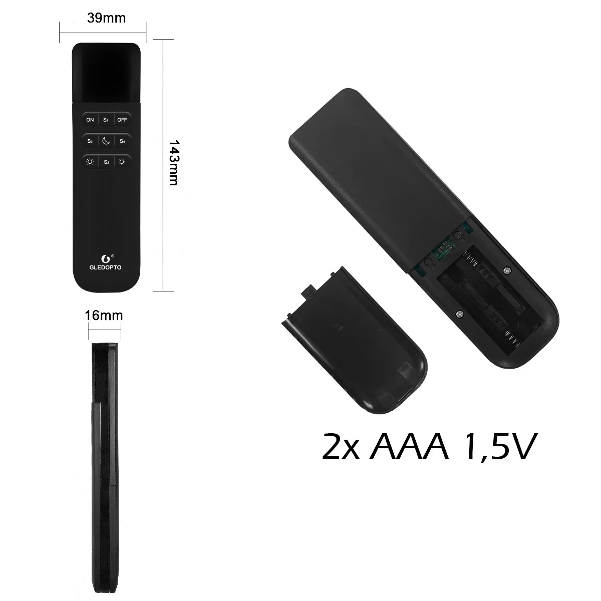 ريمونت تحكم كونترول WLED نشرات ESP32 و ESP8266 يعمل وايفاي - 4