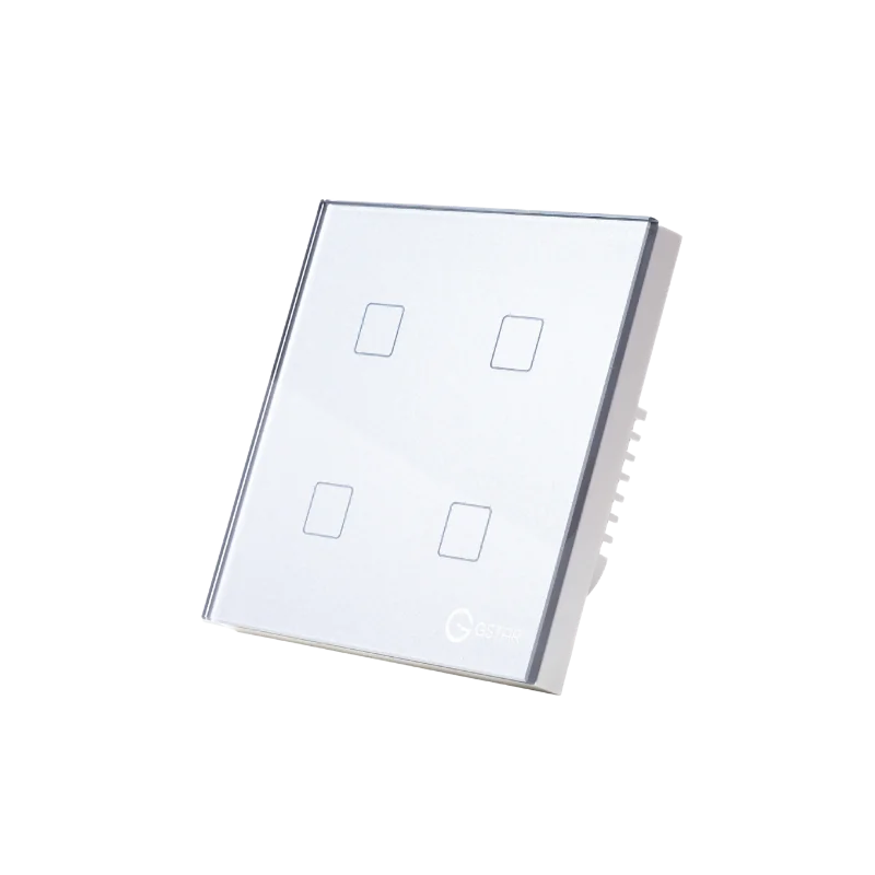 سوییچ لمسی چوار ڕێگەی جی ستار سپی - 4