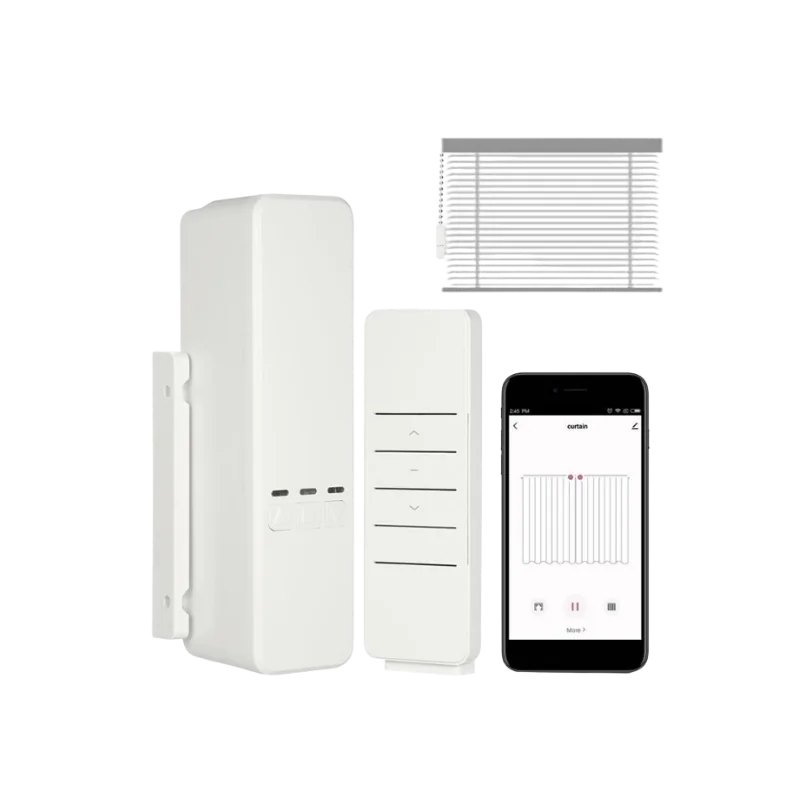 ماطور ستائر زيبرا ذكي مع ريموت