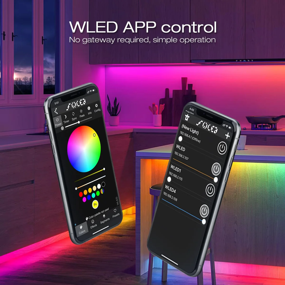 كونترول rgbic سمارت ESP8266 ميني WLED ابيض - image 2