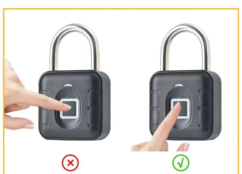 قفل باب سمارت صغير تويا بصمه padlock - 4
