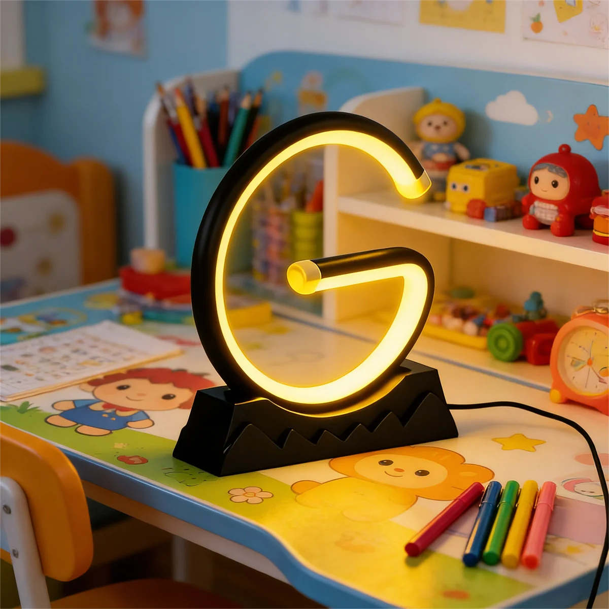 تيبلم حرف G بدي اسود دبل لون - 4