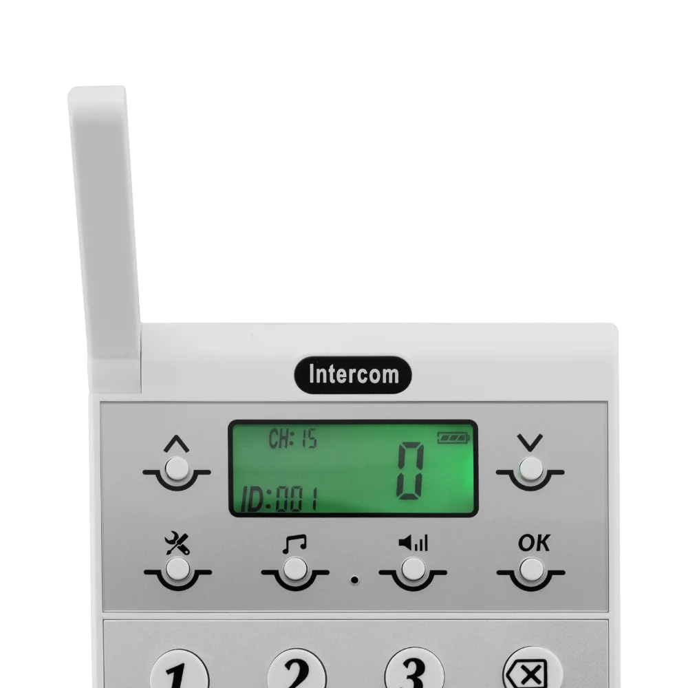 انتركم بداله وايرلس 1000 متر بدون يده حتى 100 فرع - image 2