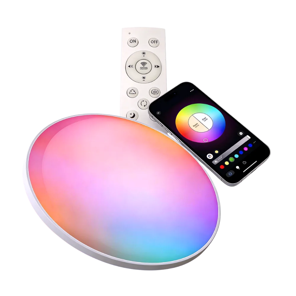 سلم بنل لايت rgbcw سمارت 24 واط قطر خارجي 30سم