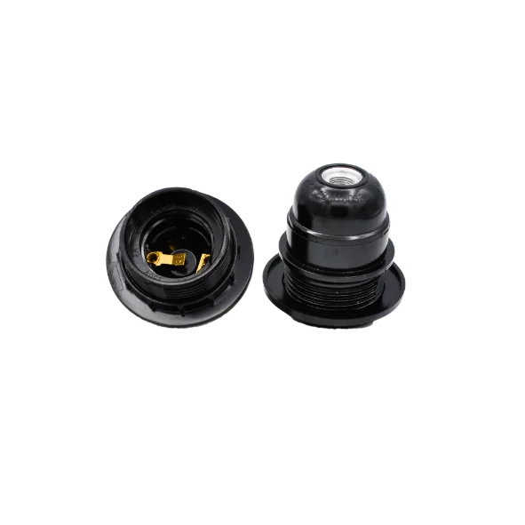 هولدر ثريا خشن اسود E27