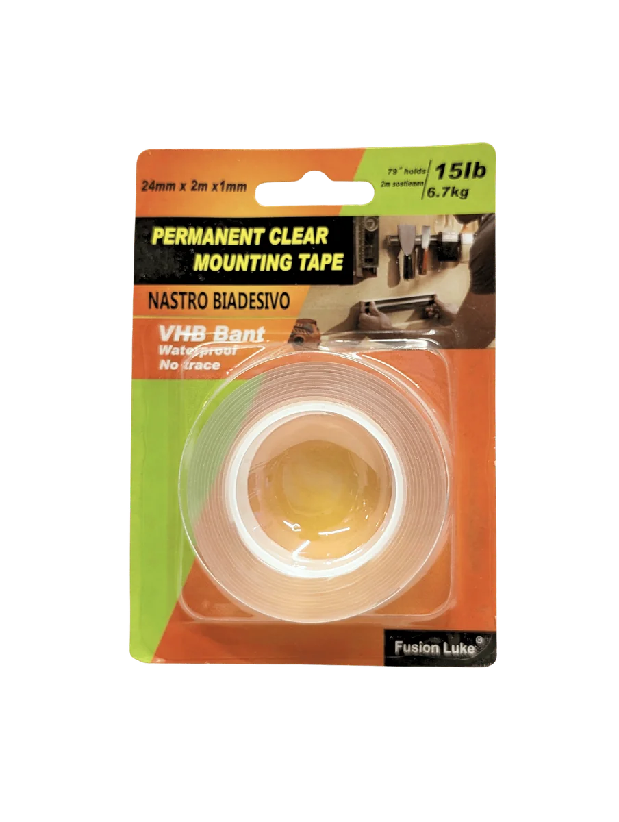 لاسق وجهين شفاف 2 متر اعرض