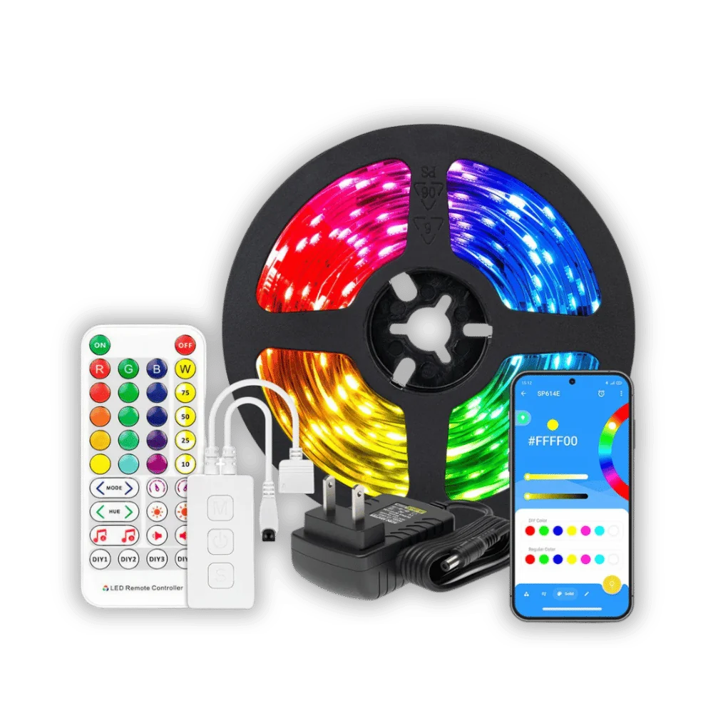 نشره BTF كت RGBWW مع محوله وكونترول طول 5 متر