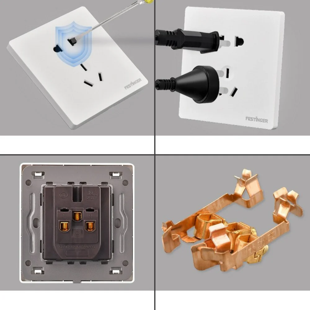 سويج بلك 16 امبير مع دكمه ماخذ صيني لسيارات الهايبرد - image 2